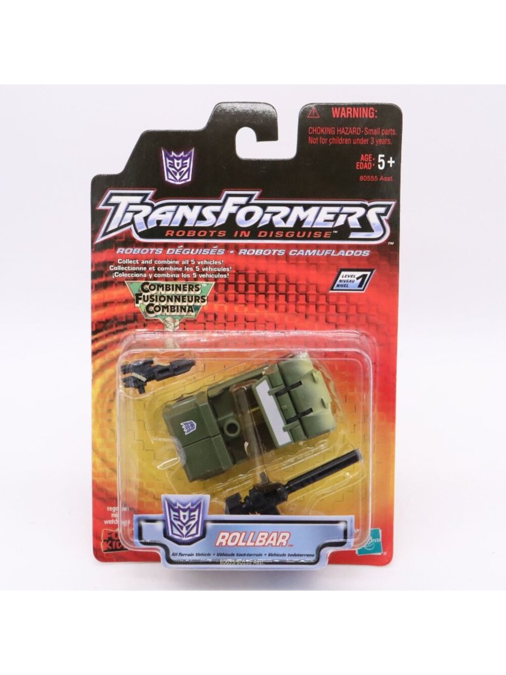Transformers ROLLBAR 2001Hasbro RID Ruination Combiners NOC Robots in Disguise